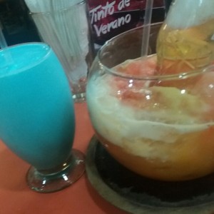 Cielo Azul y Burbuja