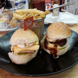 Duo de Mini Hamburguesas