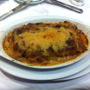 Pasticho de berenjena
