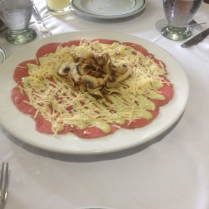 carpaccio de lomito