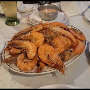 Bandeja de gambas 