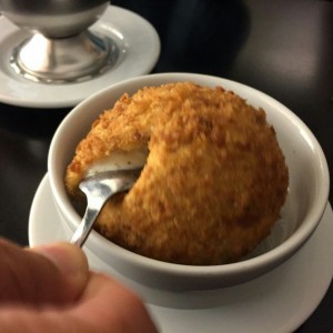Helado Frito de Caraotas