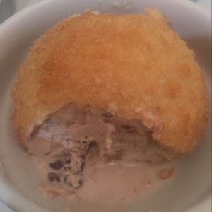 helado frito de caraota