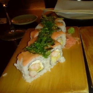 Ebi fry fish roll