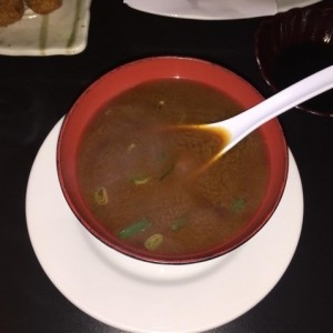 Sopa a base de soya