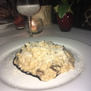 Risotto de hongos porcini