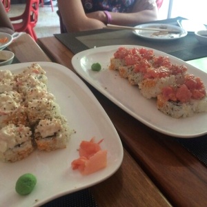 California especial y spicy tuna
