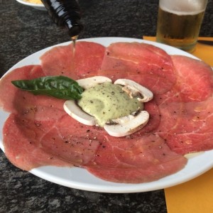 carpaccio de lomito
