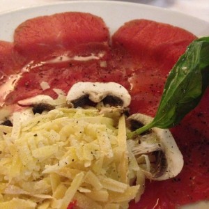 carpaccio de lomito