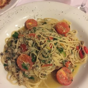 Pasta a la vongole