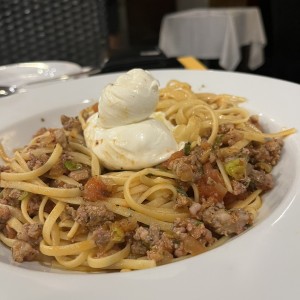 Linguini a la Salchicha Abruzzo