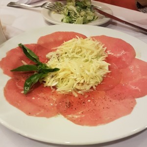 Carpaccio de lomito