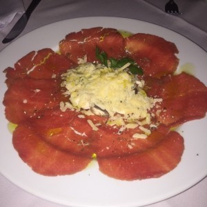 carpaccio de lomito