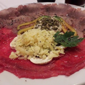Carpaccio del Chef