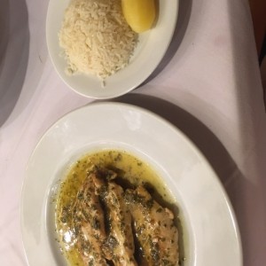 escalopines de pollo con limon
