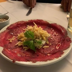 Carpaccio de lomito