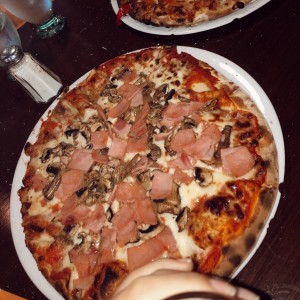 prosciutto funghi