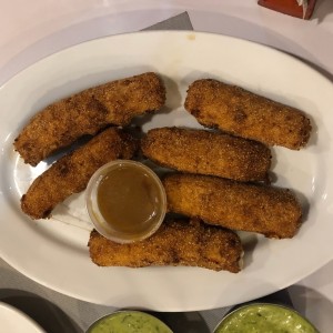Dedos de mozarella, buenos 