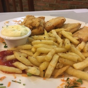 canasta de pollo
