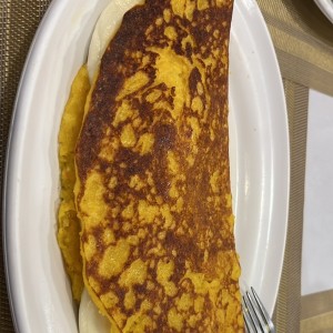 Cachapa con queso telita