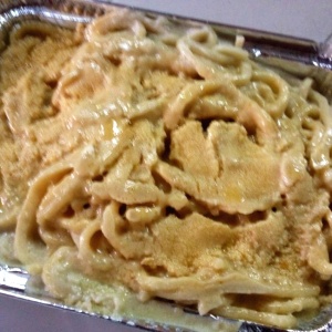 Pasta con Salsa Roquefort