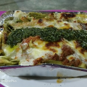 pasticho de tallarines verdes a la rica