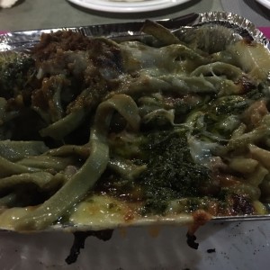 pasticho de tallarines a la rica!