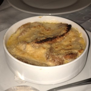 sopa de cebolla
