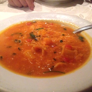 Asopado de mariscos