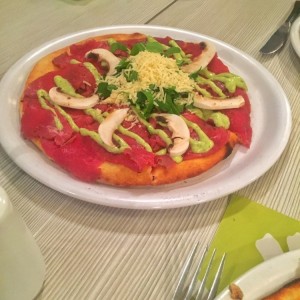 Focaccia de carpacho