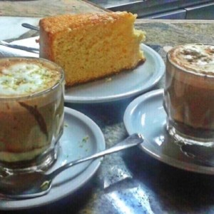 caffe y torta