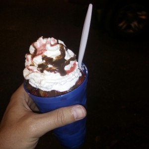 fresas con crema