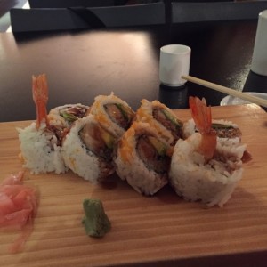 Ebi ten roll, delicioso!