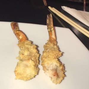 Tempura de Langostinos, Excelentes