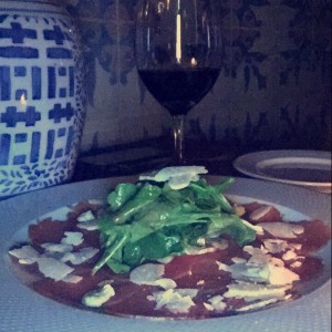 carpaccio de lomito