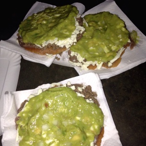 Tostadas especial de carne