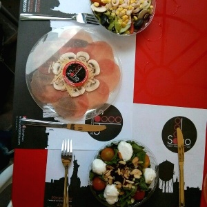 Carpaccio y ensaladas