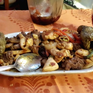 Parrilla mar y tierra