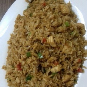 Arroz chaufa de pollo