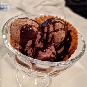 Helado de nutella
