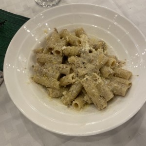 Pasta queso de cabra y nueces