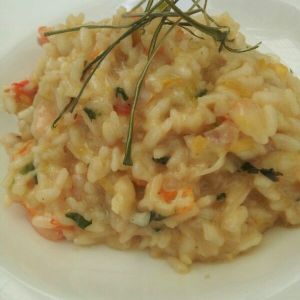 Risotto de Camarones