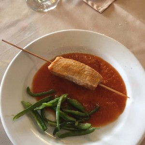 brocheta de atun