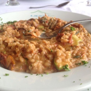 Risotto tomate secos