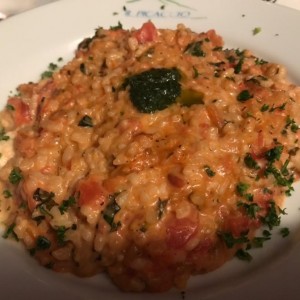 rissoto de camarones