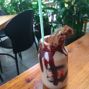 merengada de brownie