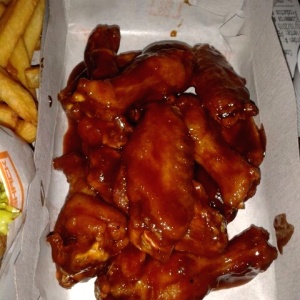 Alitas bbq