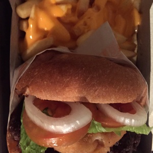 Hamburguesa Shack, simplemate espectaciular. Recomendada 100%