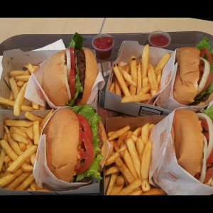 hamburguesas tipo shack