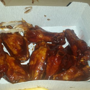 alitas de pollo bbq